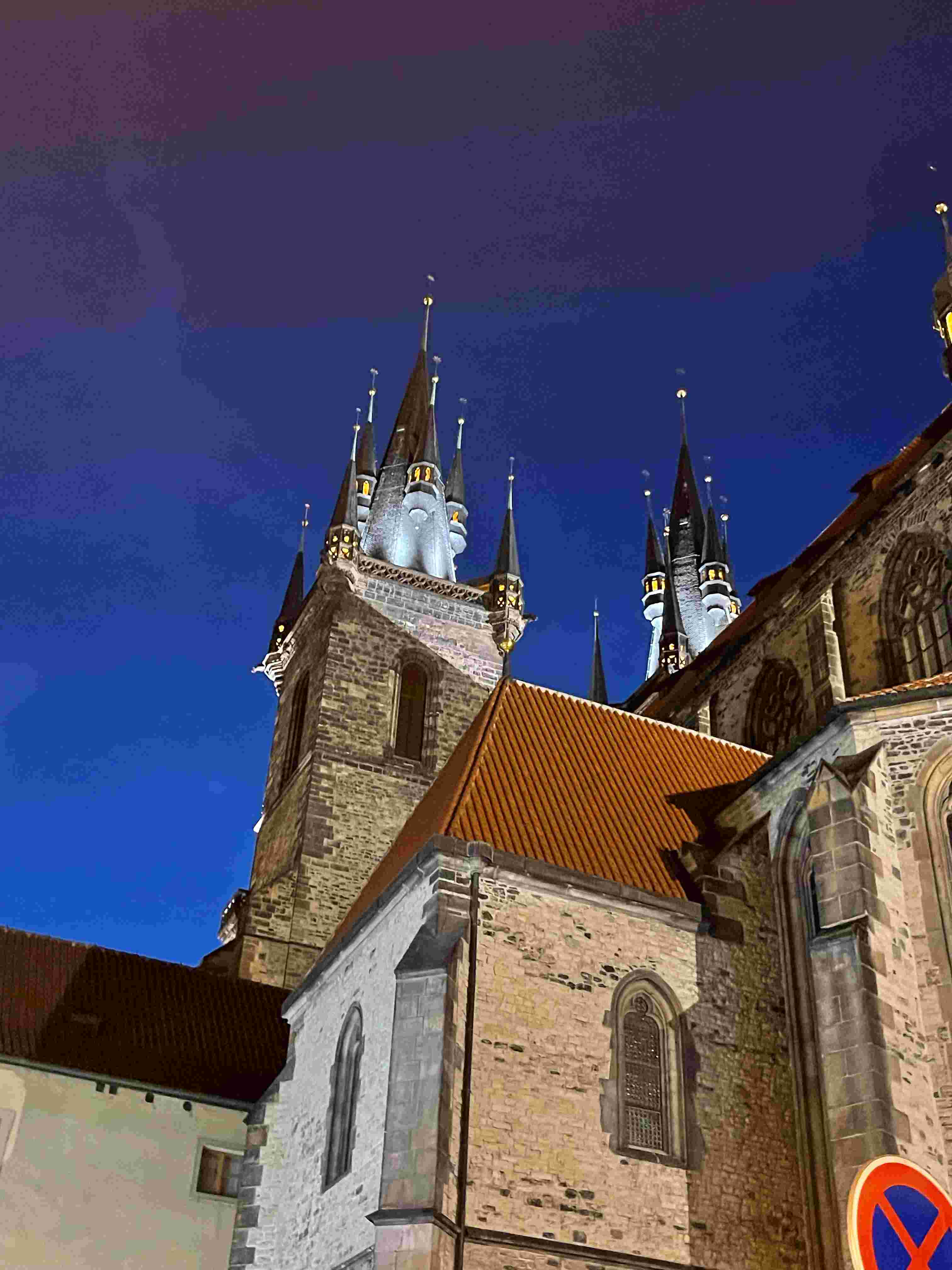 How Many Days in Prague Tyn Church Steeples